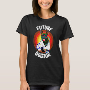T-shirt Dogtor Futur Pour Les Étudiants Vétérinaires Et P