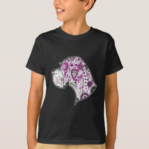T-shirt Dogue Allemand Crâne de Sucre