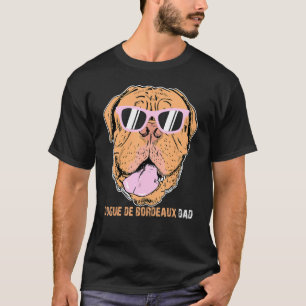 T-shirt Dogue De Bordeaux Papa Tee For Dog Owners Pères D