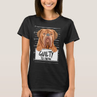 Dogues De Bordeaux Mugshot Chien coupable