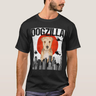 T-shirt Dogzilla japonaise Vintage Lakeland Terrier T