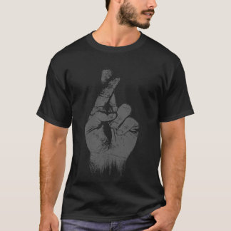 T-shirt doigt croisé