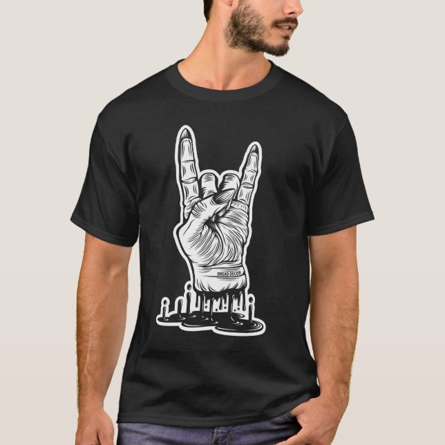T-shirt Doigts de Satan (Devant)