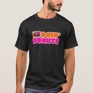 T-shirt Doin' Donuts Car Auteur De Voiture Course Turbo Dr