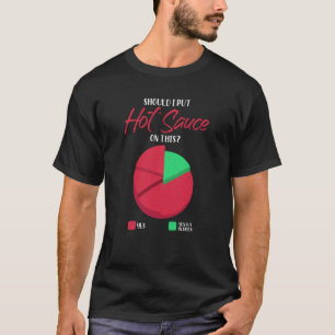 T-shirt Dois-Je Mettre De La Sauce Chaude Sur Ce Graphique