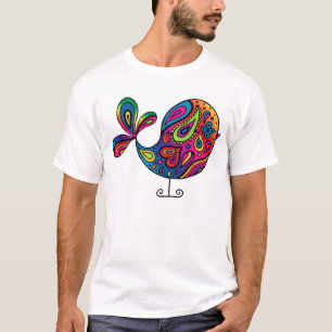 T-shirt d'oiseau d'arc-en-ciel