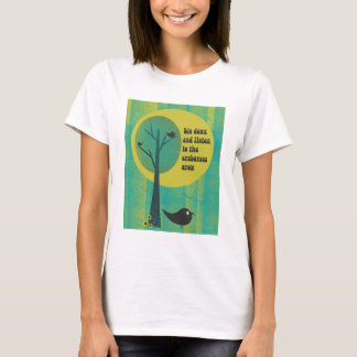 T-shirt d'oiseaux de Crabgrass