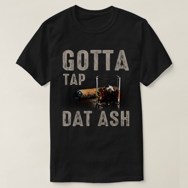 T-shirt doit taper sur le cendre dat (Design devant)