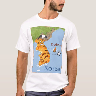 T-shirt Dokdo, Corée