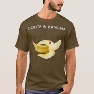 T-shirt Dolce cool et Adulte aux fruits de banane