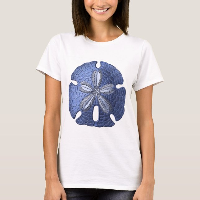 T-shirt Dollar de sable bleu (Devant)