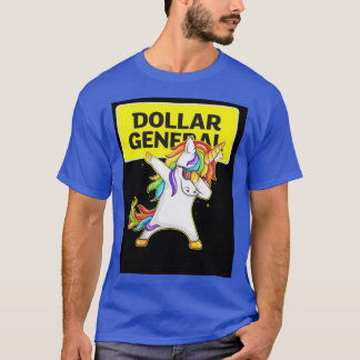 T-shirt Dollar General Dollar General Unicorn Dabbing Unis