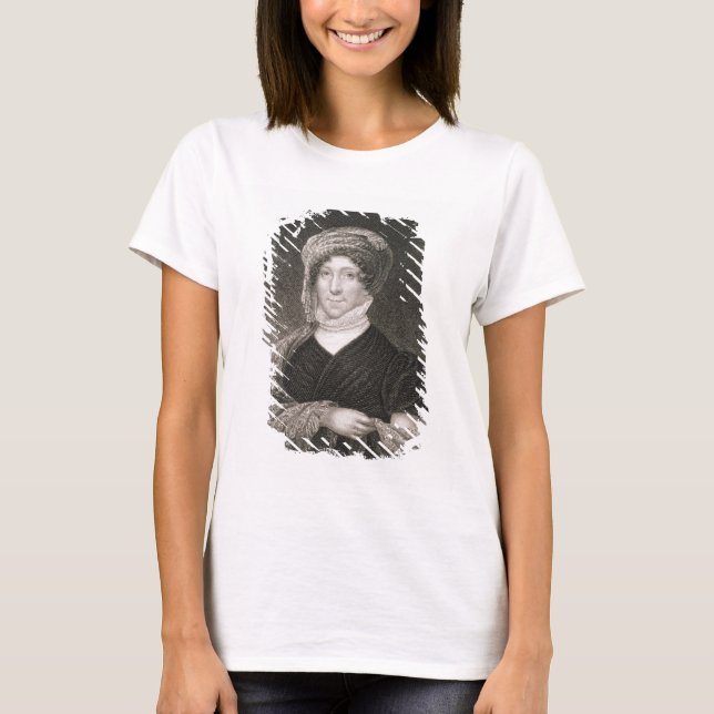 T-shirt Dolly Madison, gravée par John Francis Eugene Pru (Devant)