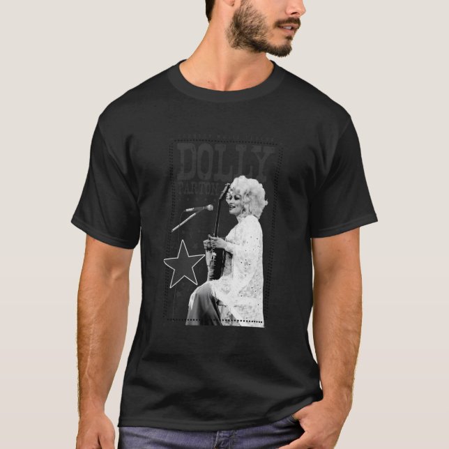 T-shirt Dolly Pon Country Music Legend (Devant)