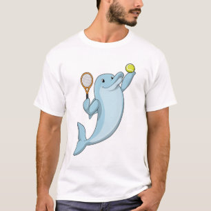 T-shirt Dolphin at tennis