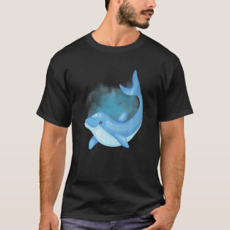 T-shirt Dolphin Deep Ocean Creatures and Rift Life  1