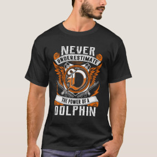 T-shirt DOLPHIN - Ne jamais sous-estimer personnalisé