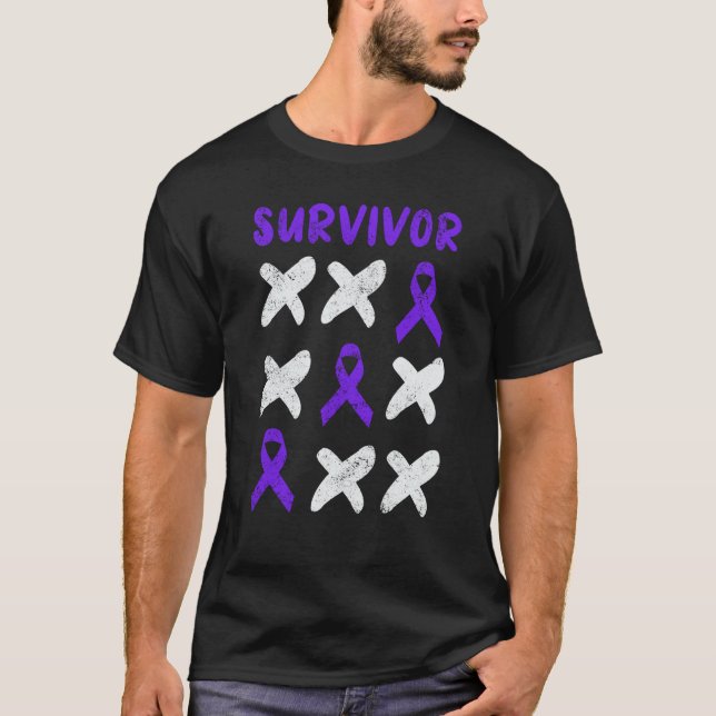 T-shirt Domestic Violence Awareness Survivor (Devant)