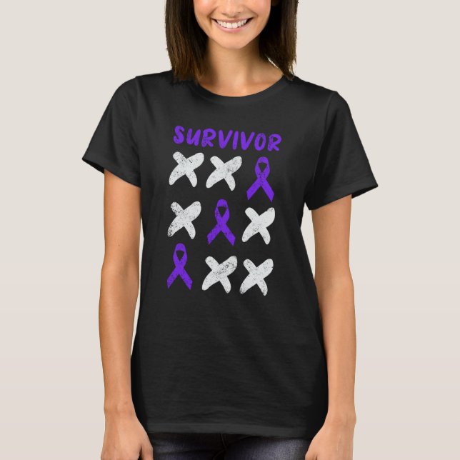 T-shirt Domestic Violence Awareness Survivor (Devant)