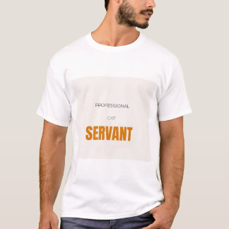 T-shirt Domestique de Chat Professionnel Amateur de Chat D