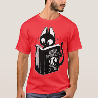 T-shirt Domination mondiale pour les chats japonais par To