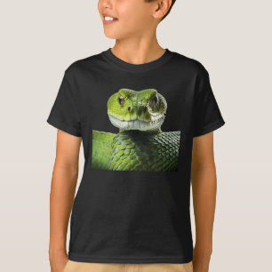 T-shirt Dominez avec notre menacing Green Viper Snake Tee