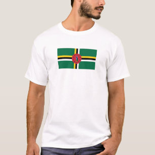 T-shirt Dominica Flag T-Shirt, Patriotic T-Shirts,
