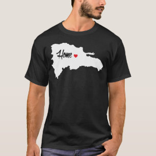 T-shirt dominicain à la maison BG foncée