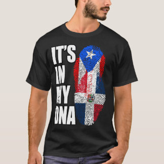 T-shirt Dominicain Et Porto Rico Mélange Le Patrimoine De 