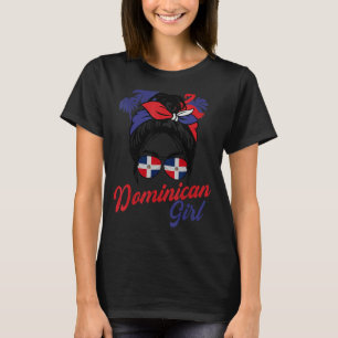 T-shirt Dominicana dominicaine fille de républica Dominica