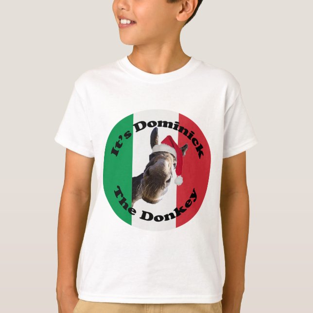 T-shirt dominick l'âne (Devant)