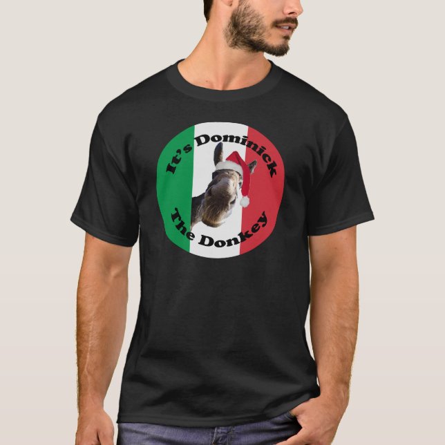 T-shirt dominick l'âne (Devant)