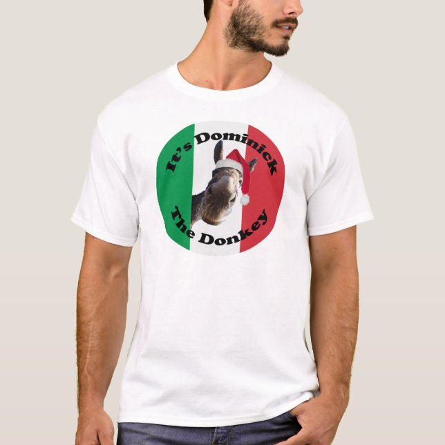 T-shirt dominick l'âne (Devant)