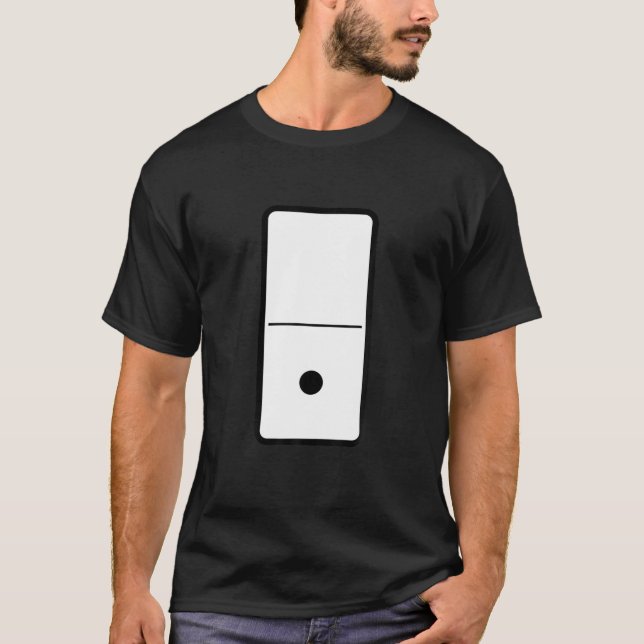 T-shirt Domino do-it-yourself Idée de costume de groupe de (Devant)