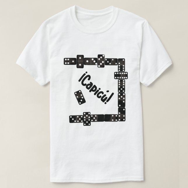 T-shirt Domino Dominos (Design devant)