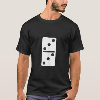 T-shirt Dominoes Game Set Matching Group Double Three Tank