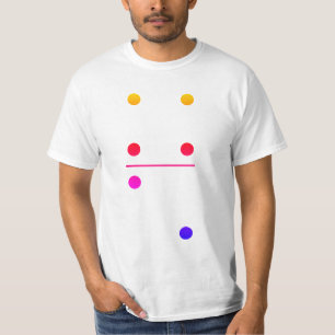T-shirt Dominos Costume de groupe 4-3