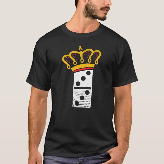T-shirt Dominos queen - le cadeau de dominos (Devant)
