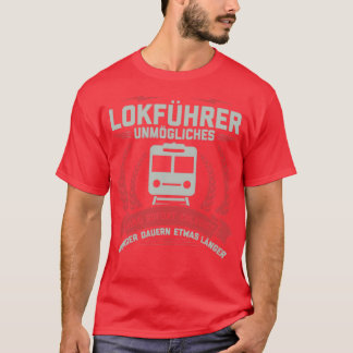 T-shirt Don 3 aux conducteurs de train de chemin de fer