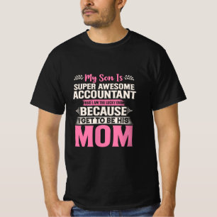 T-shirt Don comptable Comptable super génial