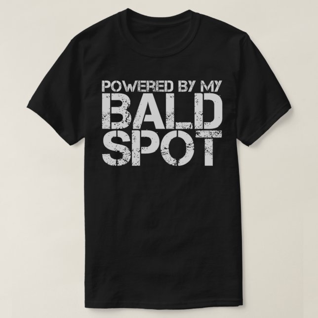 T-shirt Don De Gag Pour Homme Bald Drôle Perte De Cheveux  (Design devant)