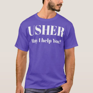 T-shirt Don de l'église Christian Shirt Usher