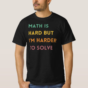 T-shirt Don de l'enseignant en mathématiques amusantes   L