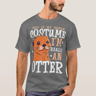 T-shirt Don de Otter pour le Ferret de loutres de mer Anim