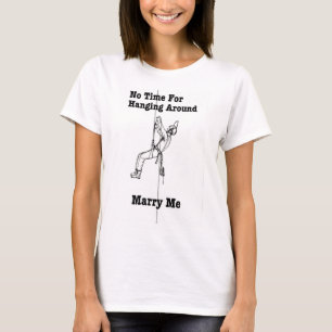 T-shirt Don de tronçonneuse d'arboriste.