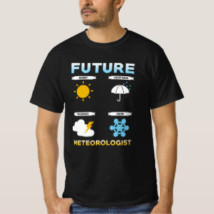 T-shirt Don d'éducation météorologue