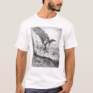 T-shirt Don don Quichotte et les moulins à vent