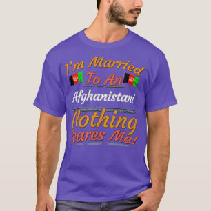 T-shirt Don du drapeau afghan au papillon