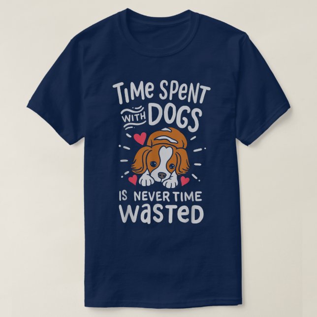 T-shirt Don du propriétaire de chien  (Design devant)