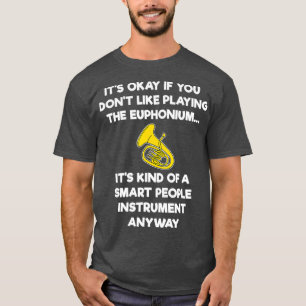 T-shirt Don Euphonium Funny Euphonium Player Smart